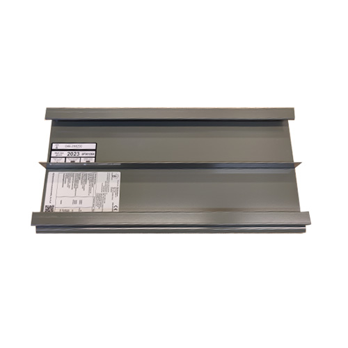 T-tavla T11-10 Utsträckning röd/gul höger 400x200mm